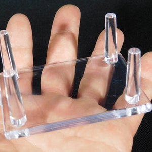 Display Stand Medium Size FOUR Post Clear Lucite