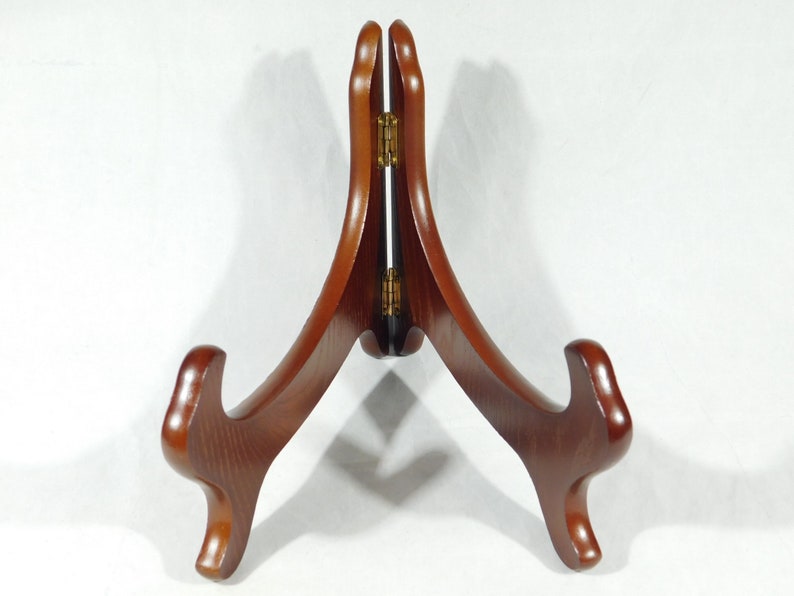 A Large Solid WOOD Folding Easel Display Stand for Big Bowls Etsy UK