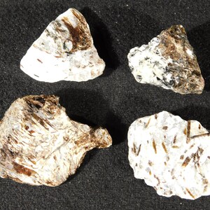 LOT of FOUR! 100% Natural Astrophyllite Crystal Clusters Russia 78.7gr