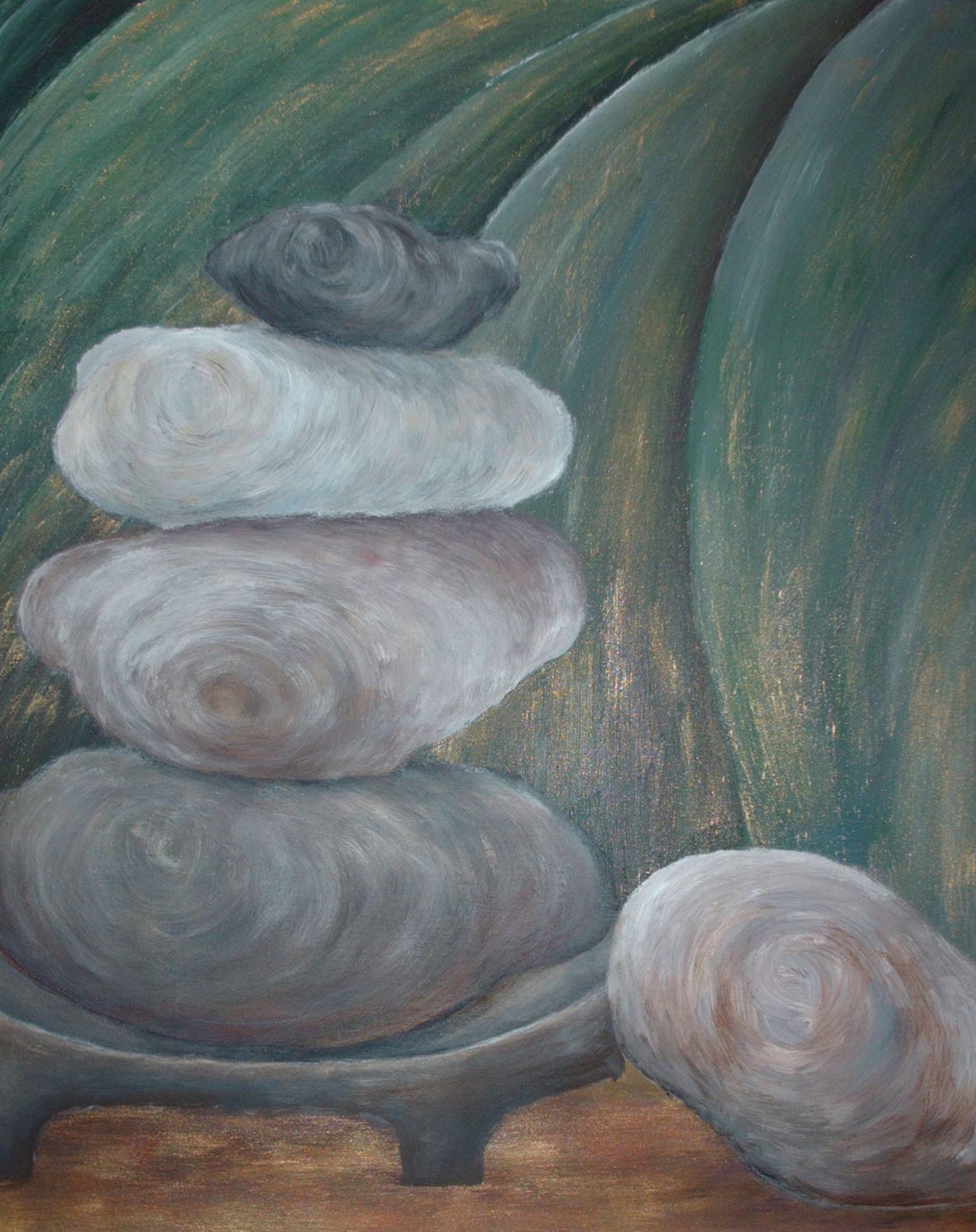 Zen Rocks Fine Art Print Etsy