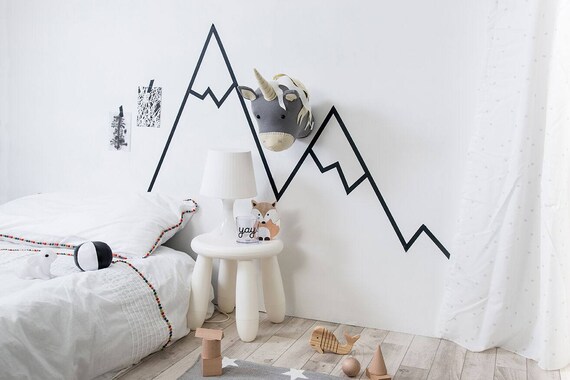 Unicorn Decor Girls Bedroom Decor Unicorn Wall Art Rainbow Unicorn Nursery Art Unicorn Baby Shower Nursery Decor Animal Head Wall