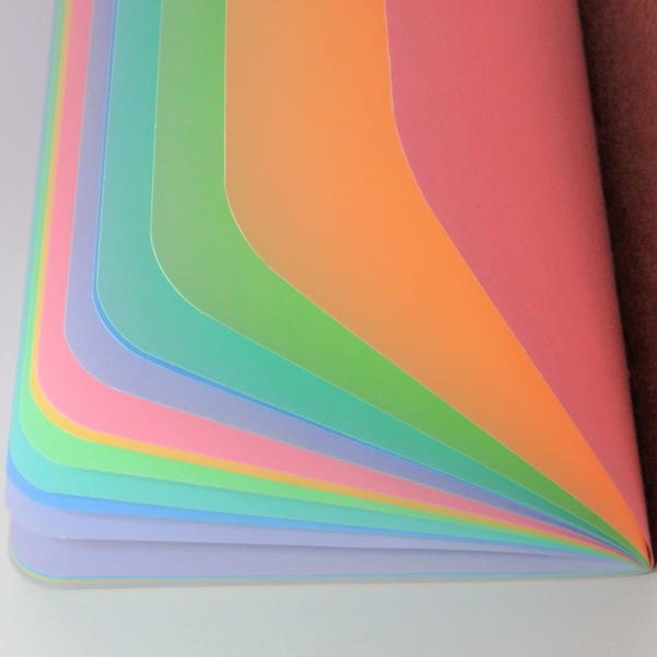 Pastel Rainbow Traveler's Notebook Inserts // Midori Traveller's Notebooks Insert - All Sizes