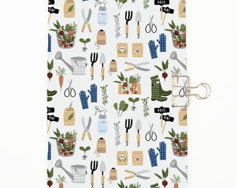 Gardening Plants ALL SIZES Traveler's Notebook Insert - Choice of Paper Pattern; lined, grid, dotted Traveller's Refill - C0