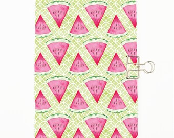 Watermelon ALL SIZES Traveler's Notebook Insert - Choice of Paper Pattern; lined, grid, dotted Traveller's Refill - C125