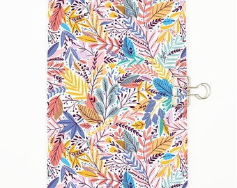 Tropical Leaves 1 ALL SIZES Traveler's Notebook Insert - Choice of Paper Pattern; lined, grid, dotted Traveller's Refill - C091