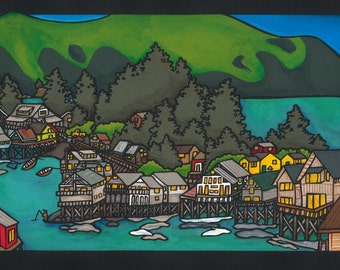 Seldovia, Alaska Historic Boardwalk #2