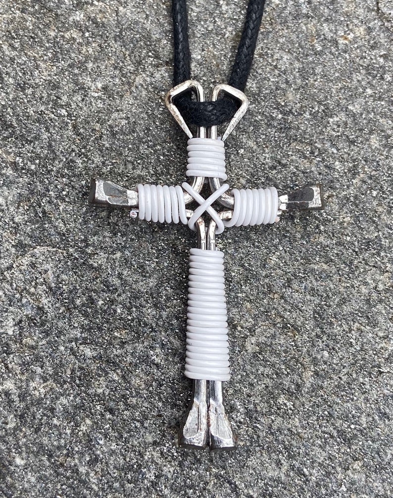 NECKLACES Western Horseshoe Nail Cross Great Youth Gifts Etsy