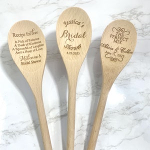 Wooden Spoons, Wedding Shower, Bridal Shower, Kitchen Shower, Chili Cook-Off, Bulk Wood Spoons, Teacher Gift, Wedding Favor, Employee Gift