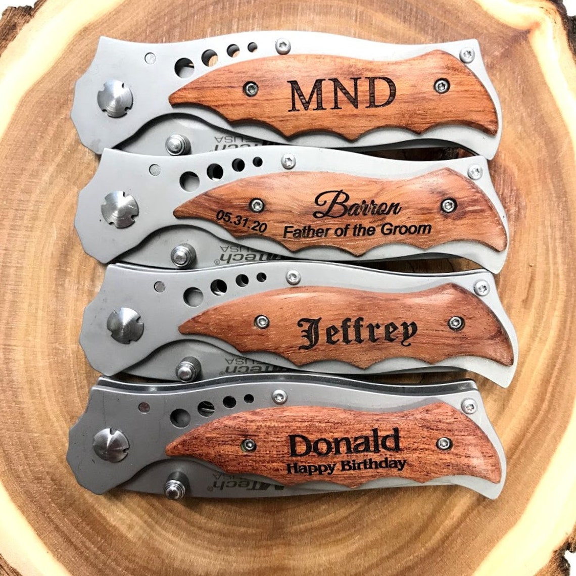 Groomsmen Engraved Pocket Knife Gift Boyfriend I Love You Etsy