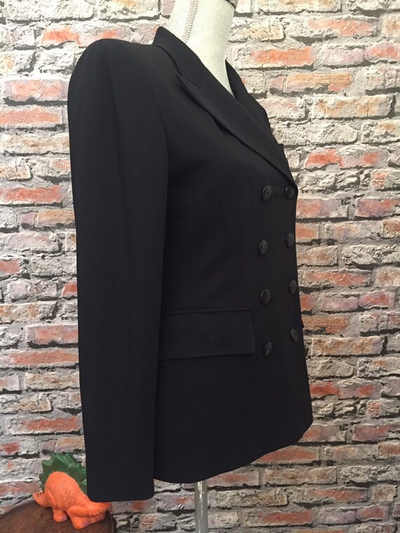 dkny double breasted blazer