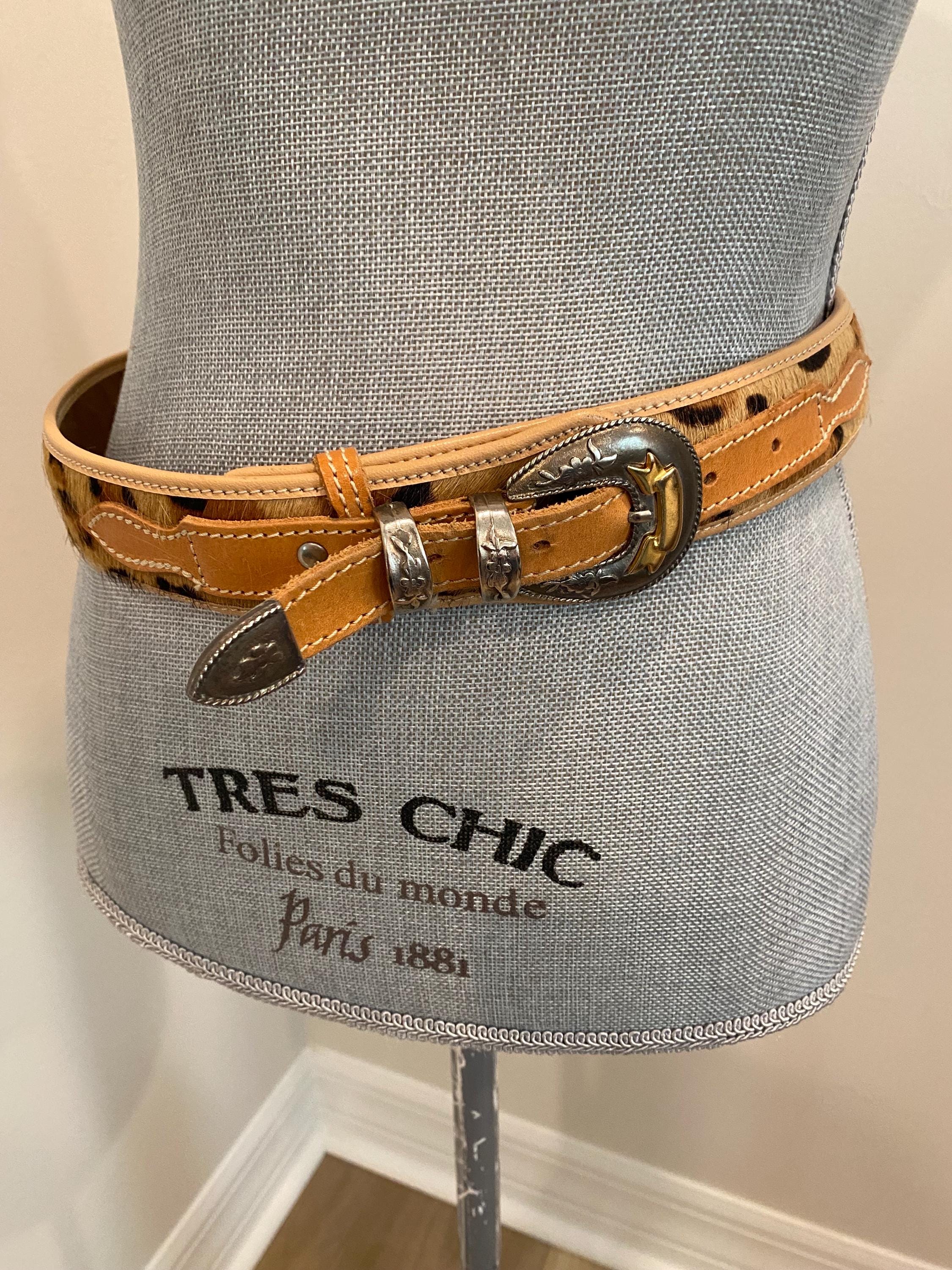 小物 paradoxe paris BLACK PONY HAIR BELT Cole Buxton | Pony Hair Belt | Unisex | One Size Fits All