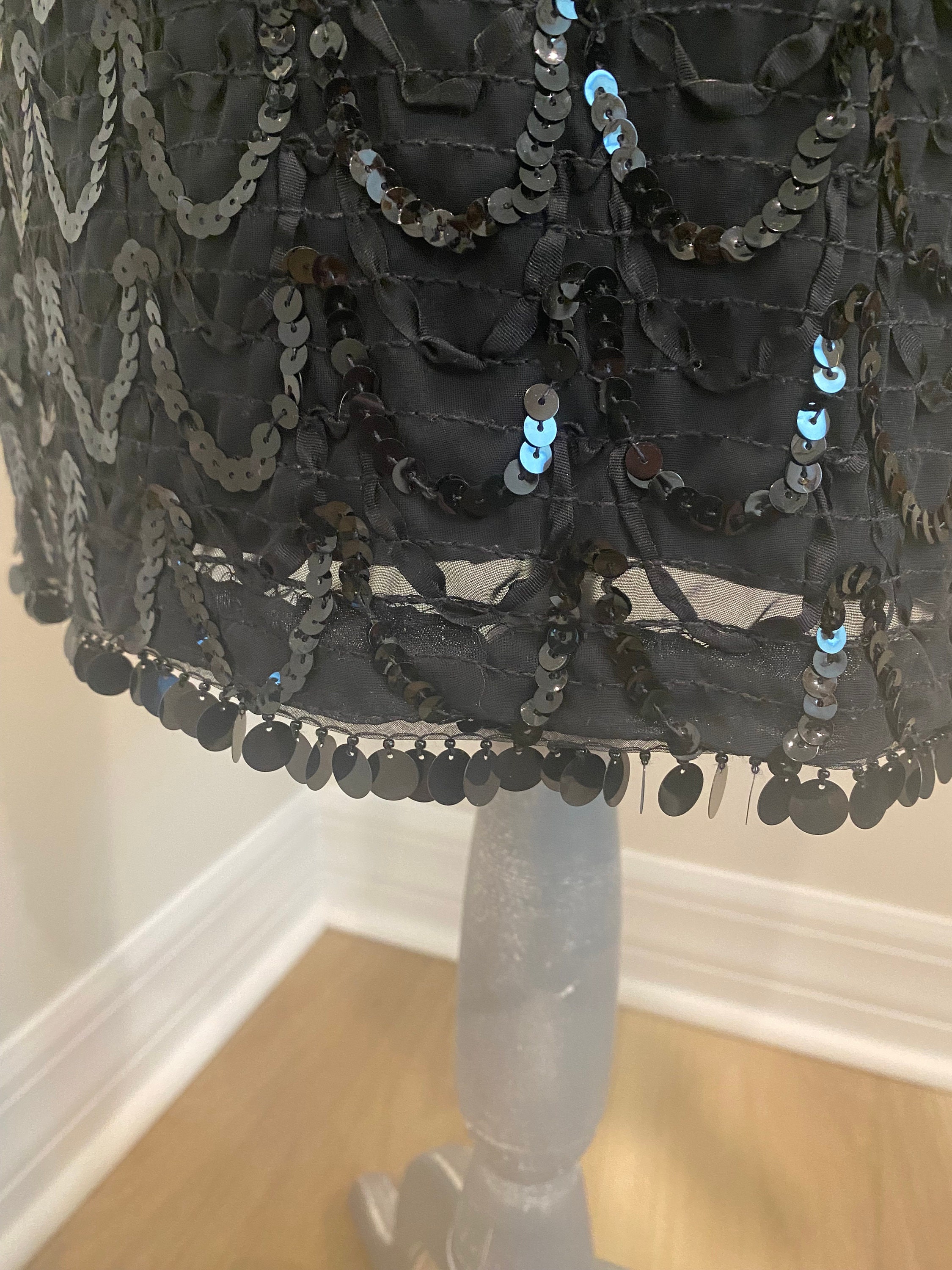 Mini-jupe Noire à Paillettes Et Clous Nanette Lepore - Taille 4 - Neuf Avec étiquette - Luxe
