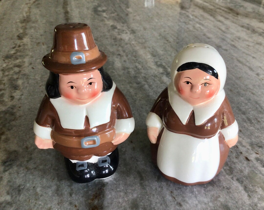 Pilgrim Salt and Pepper Shakers Publix Thanksgiving Salt Andpepper