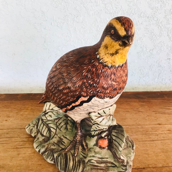 Quail Figurine Etsy