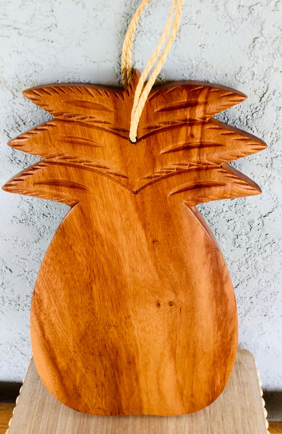 Wooden Pineapple Cutting Board Pineapple Decor pineapple 