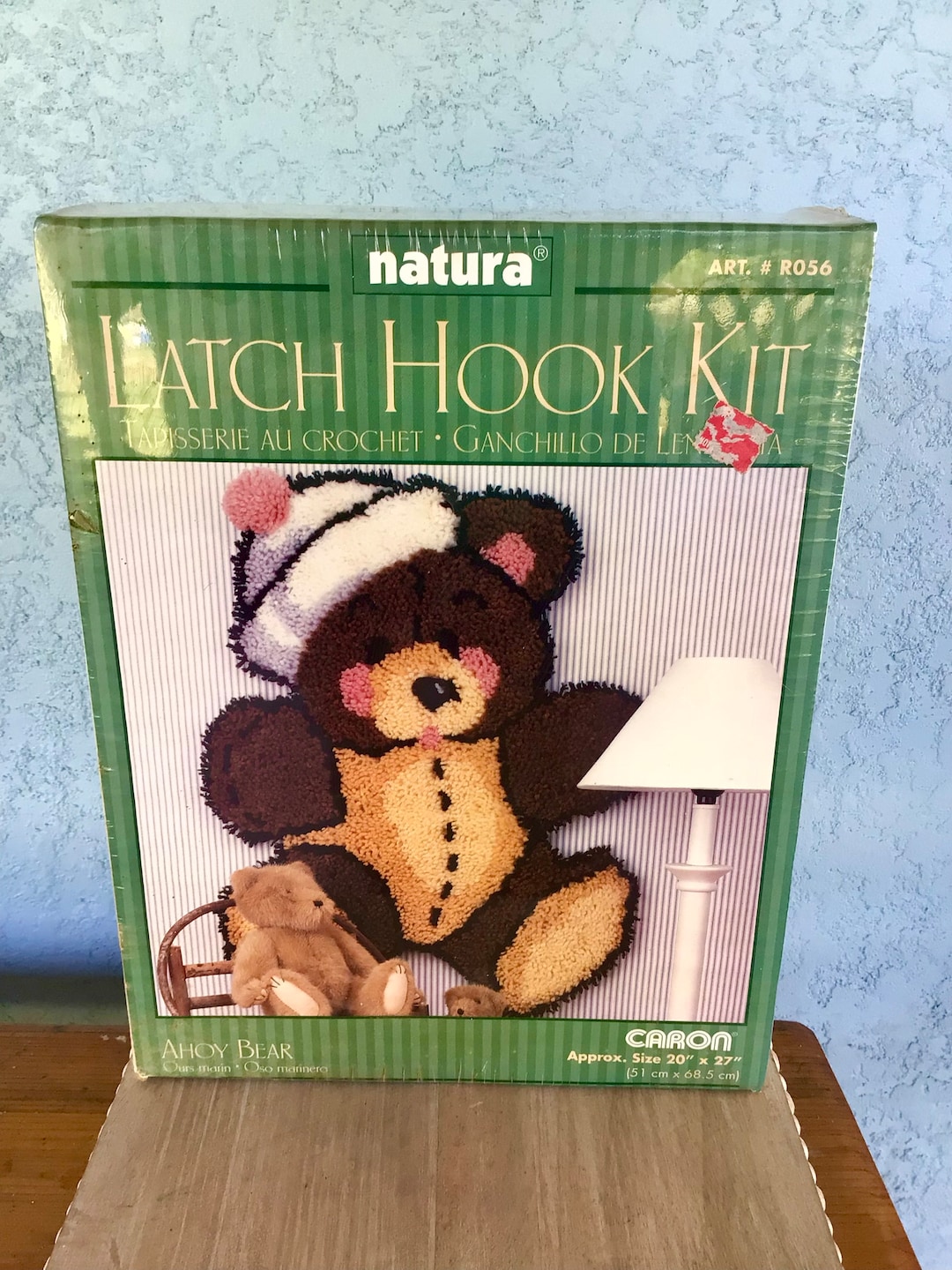 Latch Hook Kitahoy Bear Latch Hook Kitnew Old Stock by Etsy