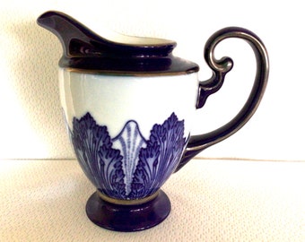 Bombay Creamer -Vintage blue and white creamer -Bombay Replacement Large Creamer—FREE SHIPPING