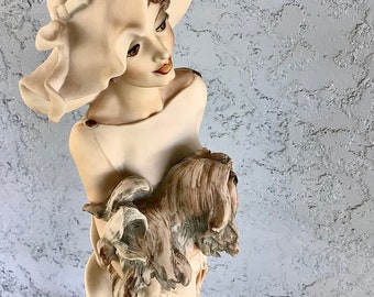 Giuseppe Armani Figurine -sophia Art 0636-F Woman With Dod