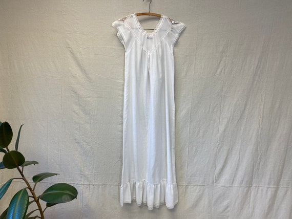 Christian Dior Lingerie Sheer Cotton Negligee Unis