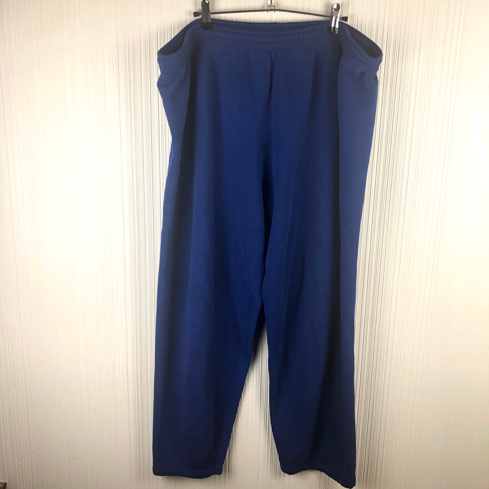 44 x 26 Fruit of the Loom Dark Blue Sweatpants | Etsy