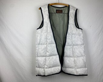 60s Eddie Bauer Vintage Down Puffer Vest. Unisex S