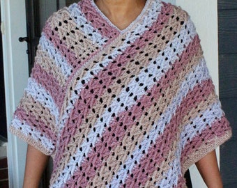 Charisma Crochet Poncho Pattern, Crochet Poncho Pattern, Poncho Pattern,  Crochet Pattern, Instant Download