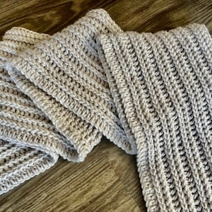 Aspen Crochet Scarf Pattern, Crochet Scarf Pattern, Unisex Scarf Pattern, Women&#39;s/Men&#39;s Scarf Pattern, Instant Download, Crochet Pattern