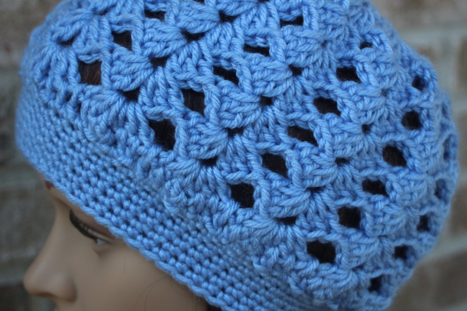 Easy Crochet Cap Pattern Crochet Beanie Pattern Hat Pattern Etsy