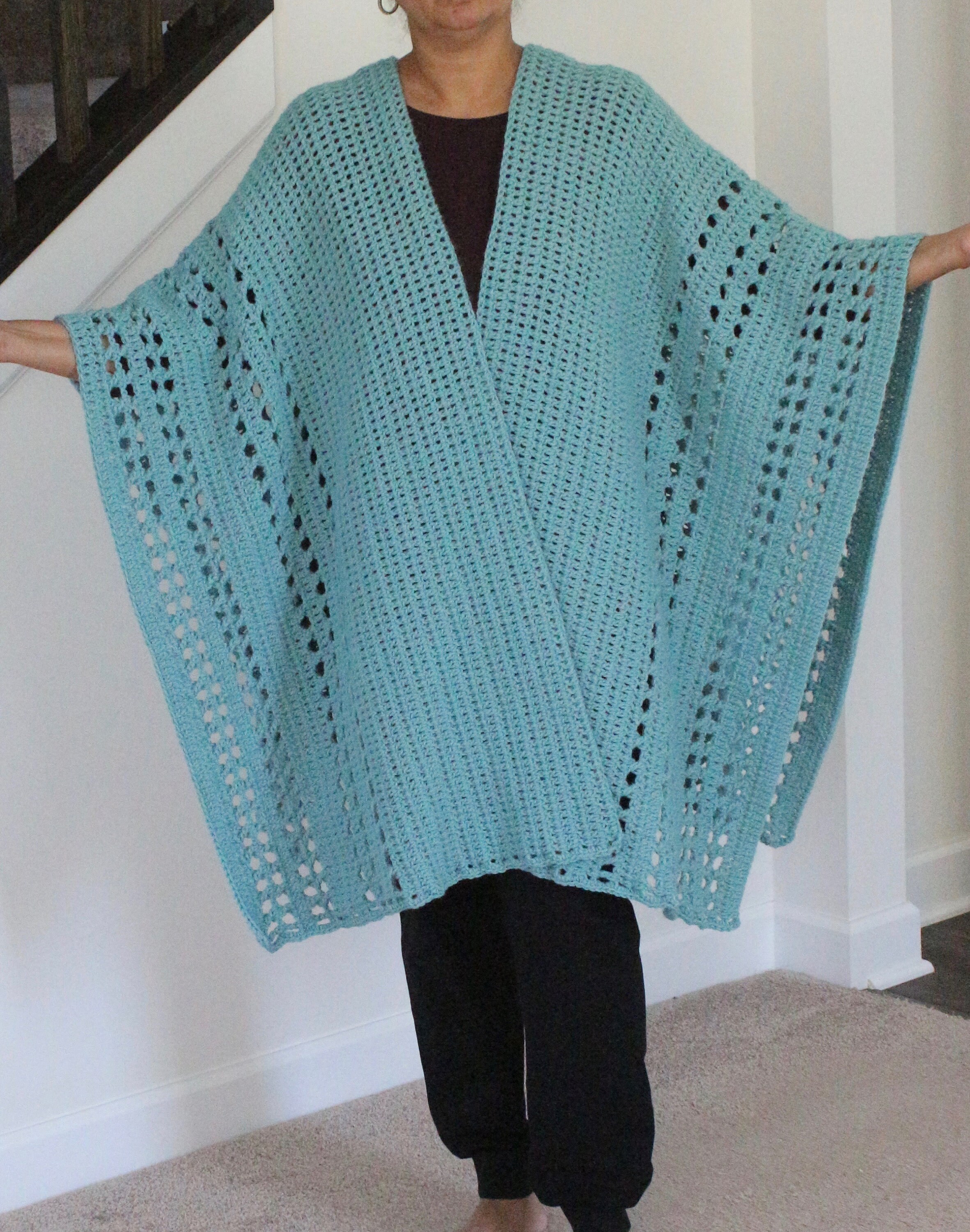 Cozy Nights Ruana Pattern Crochet Ruana Pattern Shawl - Etsy Canada