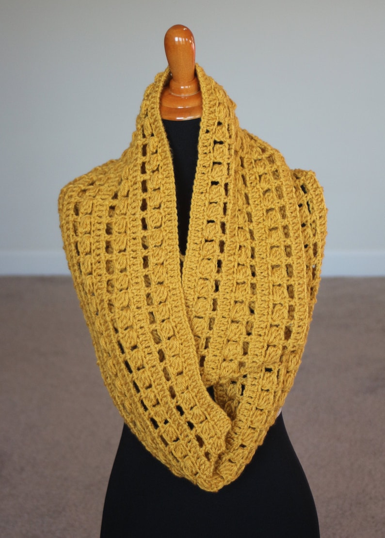 Infinity Scarf Pattern Crochet Infinity Scarf Pattern - Etsy