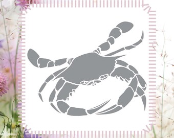 Crab Stencil | Etsy