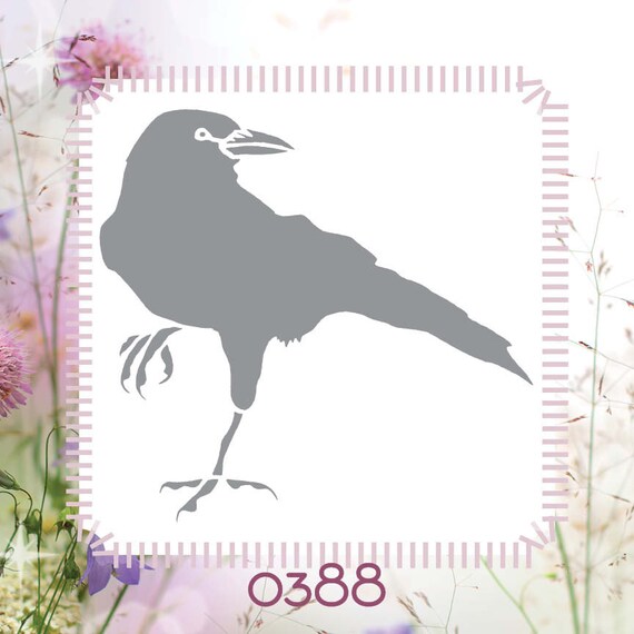 Bird Animal DIY Reusable Stencil Great for Craft and Scrapbooking