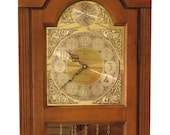 46377EC RIDGEWAY Narrow Tall Case Grandfather Hall Clock