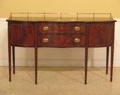 47638EC HENKEL HARRIS Federal Style Mahogany Sideboard w. Gallery