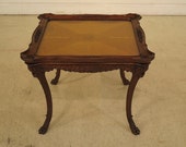 40131E Vintage 1920 s Inlaid Walnut French Style Coffee Table
