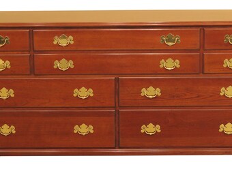 Items Similar To Henkel Harris Mahogany Triple Dresser With