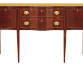 45883EC HICKORY WHITE Inlaid Federal Mahogany Sideboard