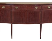 47111EC BIGGS Large Federal Style Inlaid Mahogany Sideboard