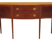 30880EC ETHAN ALLEN Federal Style Inlaid Mahogany Sideboard