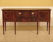 47572EC FANCHER Federal Style Mahogany Sideboard