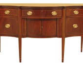 39156EC BAKER Federal Style Line Inlay Mahogany Sideboard