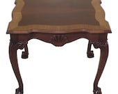 47425EC Chippendale Style Ball Claw Mahogany Occasional Table