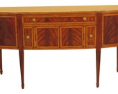 43585EC LINEAGE Inlaid Mahogany Federal Sideboard