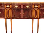 46429EC KINDEL Winterthur Collection Inlaid Mahogany Sideboard