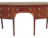 47608EC BAKER Historic Charleston Inlaid Mahogany Sideboard