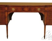 23608E Outstanding Vintage English Made Federal Mahogany Inlaid Sideboard