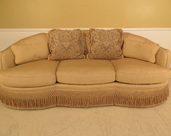 40958E: VANGUARD Custom Upholstered Designer Sofa