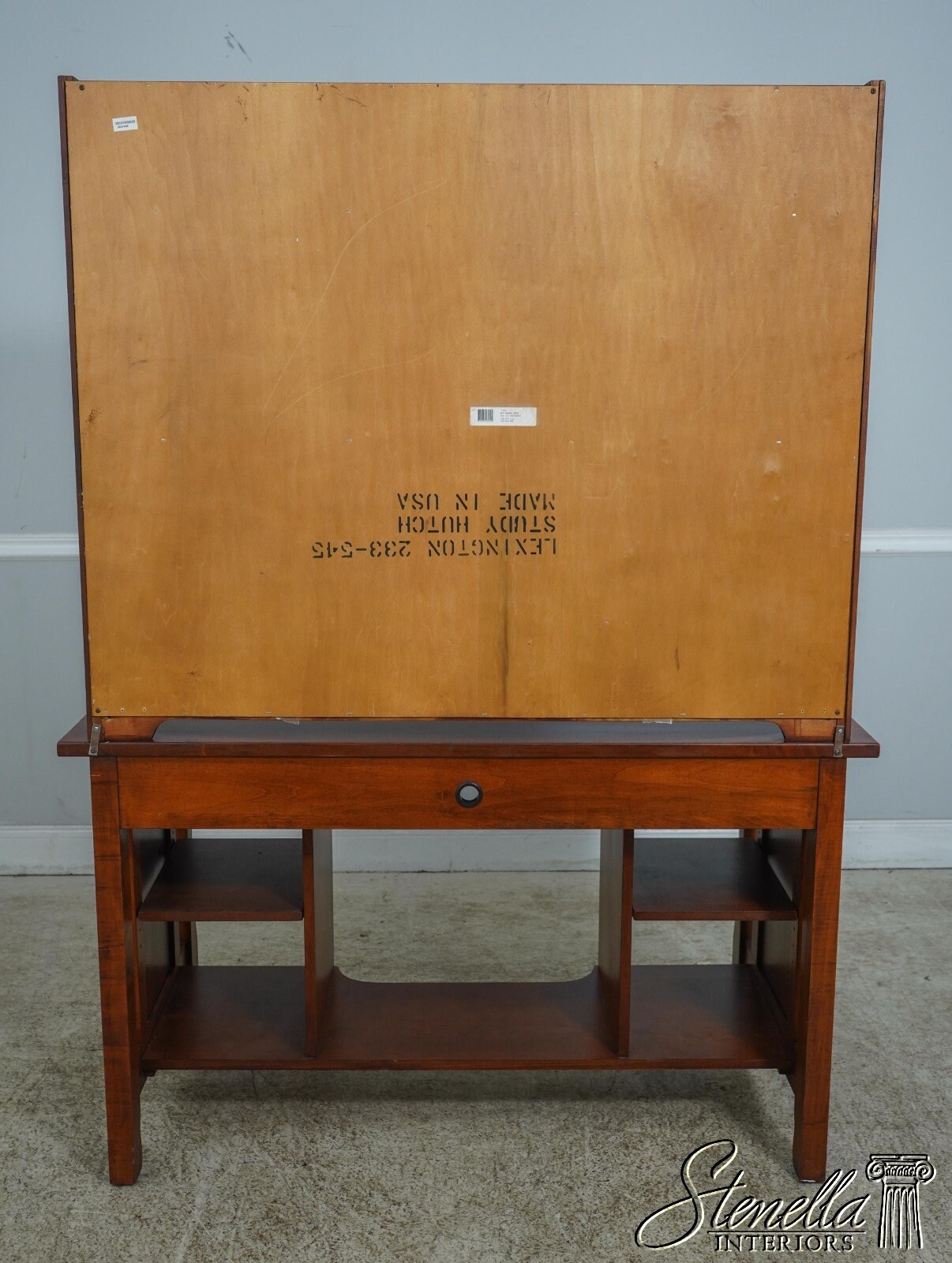 F61056EC LEXINGTON Cherry Computer Desk W. Hutch Top Etsy