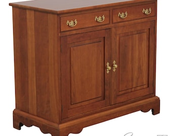 72743: STICKLEY Cherry 2 Door Server Cabinet