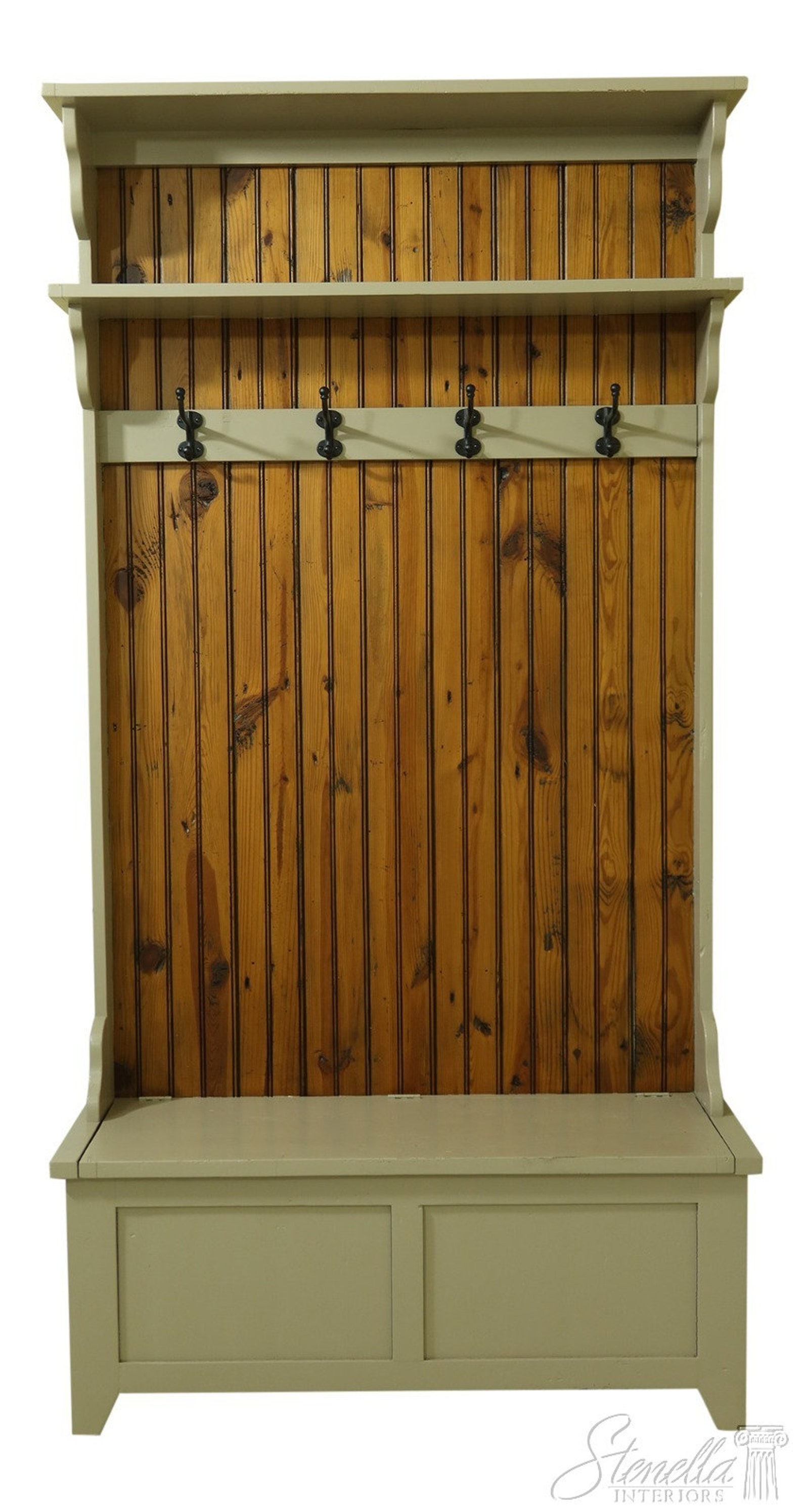 F51757EC Country Style Coat Rack Hall Bench Etsy